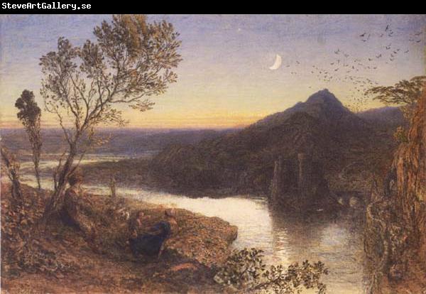 Samuel Palmer Classical River Scene